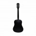 Flight AC150BK 3/4 Steel String Acoustic Guitar - Black