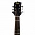 Flight AC150BK 3/4 Steel String Acoustic Guitar - Black