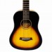 Flight AC150SB - 3/4 Steel String Acoustic Guitar - Sun Burst