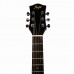 Flight AC150SB - 3/4 Steel String Acoustic Guitar - Sun Burst