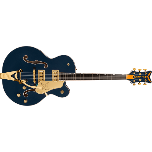 Gretsch 2401543833 G6136TG Players Edition Falcon Hollow Body with String-Thru Bigsby - Midnight Sapphire