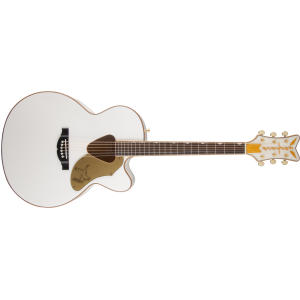 Gretsch 2714024505 G5022CWFE Rancher Falcon, Jumbo, Acoustic-Electric Guitar - White