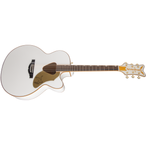 Gretsch 2714024505 G5022CWFE Rancher Falcon, Jumbo, Acoustic-Electric Guitar - White
