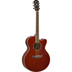 Yamaha CPX600 Acoustic Guitar - Root Beer