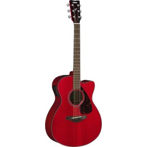 Yamaha FSX800C Acoustic-Electric Guitar - Ruby Red