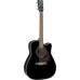 Yamaha FX370C BL Acoustic Electric Guitar-Black