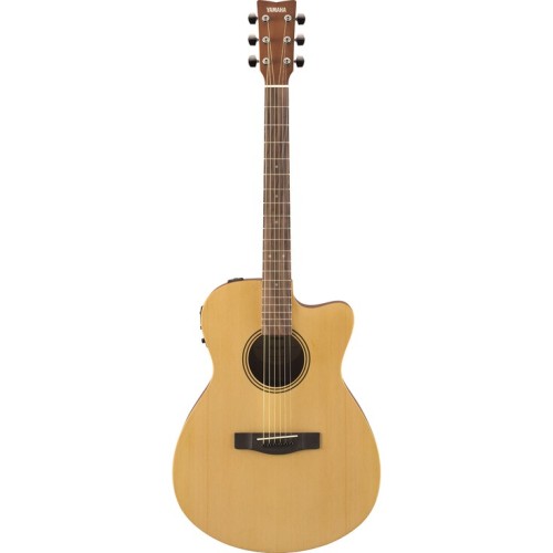 Yamaha FSX400C Cutaway Concert-Style Electro Acoustic Guitar- Natural Satin