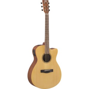 Yamaha FSX400C Cutaway Concert-Style Electro Acoustic Guitar- Natural Satin