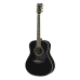 Yamaha LL16D ARE Acoustic Electric Guitar with Gig Bag - Black