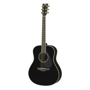 Yamaha LL6 ARE Acoustic Electric Guitar with Gig Bag - Black