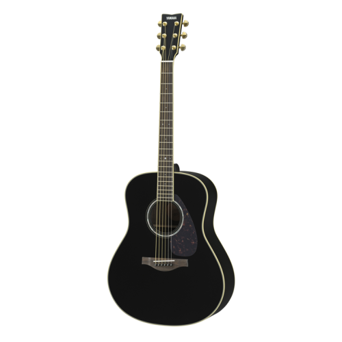 Yamaha LL6 ARE Acoustic Electric Guitar with Gig Bag - Black