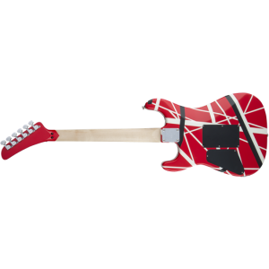 EVH 5107902515 Striped Series 5150™,Maple Fingerboard, Red with Black and White Stripes