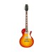 Heritage H-150 Custom Shop Core Collection Plain Top Electric Guitar with Case - Dark Cherry Sunburst