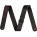 Jackson 2995378002 Shark Fin Leather Strap, Black and Red, 2"