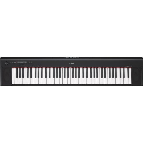 Yamaha NP-12B 61 Keys Portable Piano-Style Keyboard - Black