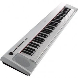 Yamaha NP-12WH 61 Keys Portable Piano-Style Keyboard - White