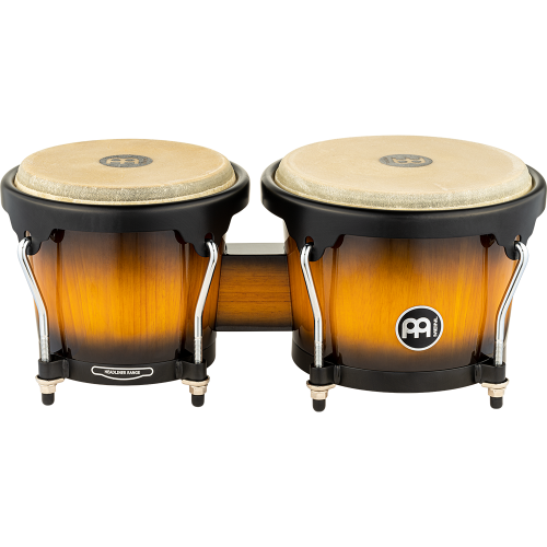 Meinl Percussion Headliner® Series HB100 / HTB100 Wood Bongo, Vintage Sunburst