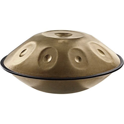 Meinl Sonic Energy Handpan Stainless Steel, Vintage Gold, D Kurd, HPSTL90