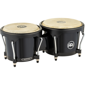 Meinl HB50BK Journey Series Molded ABS Bongo - Black 