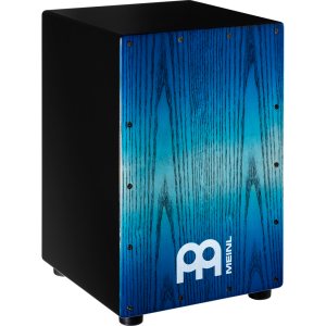 Meinl MCAJ100BK-PBF Headliner Series Snare Cajon - Pacific Blue Fade