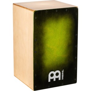 Meinl SC100GRB Snarecraft Series Cajon - Green Burst
