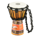 Meinl HDJ5-XXS 4 1/2" African Style Mini Series Wood Djembe - Python Design