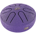 Meinl PSTD1PLF 3" Tongue Drum, A Major, Lotus Flower - Purple