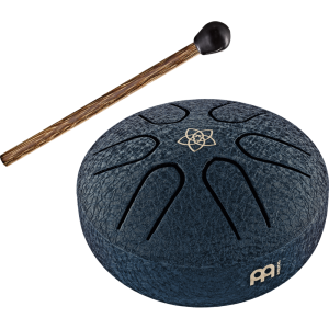 Meinl PSTD2NBVF 3" Tongue Drum, A Major, Venus Flower - Navy Blue 