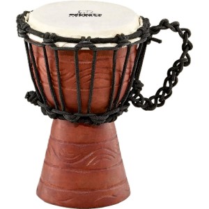 Nino ADJ2-XXS 4 1/2" Original African Style Rope Tuned Wood Djembe