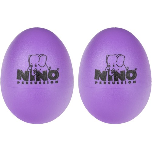 Nino 540AU-2 Egg Shaker, 1 Pair - Aubergine