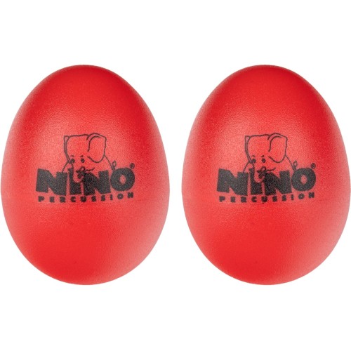 Nino 540R2 Egg Shaker, 1 Pair - Red