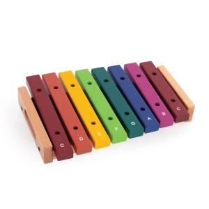 Percussion Plus PP3008 Rainbow Xylophone - 1 Octave (8 bars)