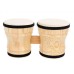 Percussion Plus PP312 Bongos Natural Pair 5.5" & 6.5"