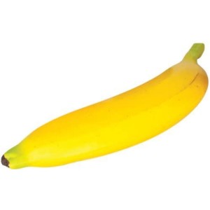 Percussion Plus PP3201 Banana Fruit Hand Shaker - Yellow