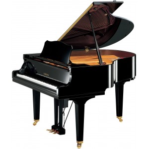 Yamaha DGC1 Enst Disklavier Enspire St Grand Piano - Polished Ebony 