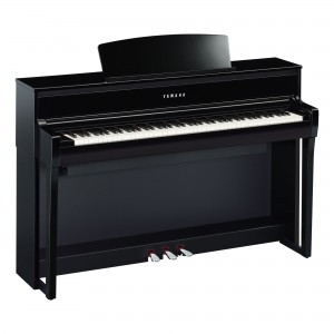 Yamaha Clavinova CLP-775 PE Digital Piano With Bench - Polished Ebony