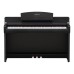 Yamaha CSP-255 B Digital Piano With Bench With Yamaha Sound Bar SR-B20A Black