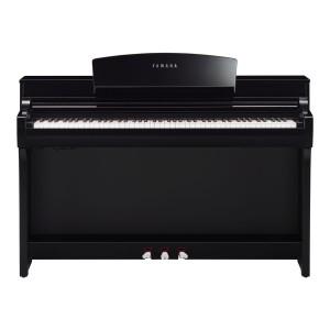 Yamaha Clavinova CSP-255 PE Digital Piano With Bench - Polished Ebony