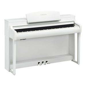 Yamaha Clavinova CSP-255 WH Digital Piano With Bench - White