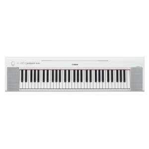 Yamaha NP-15WH Portable Piano-Style 61-Key Keyboard - White