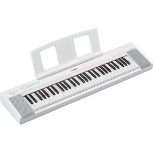 Yamaha NP-15WH Portable Piano-Style 61-Key Keyboard - White