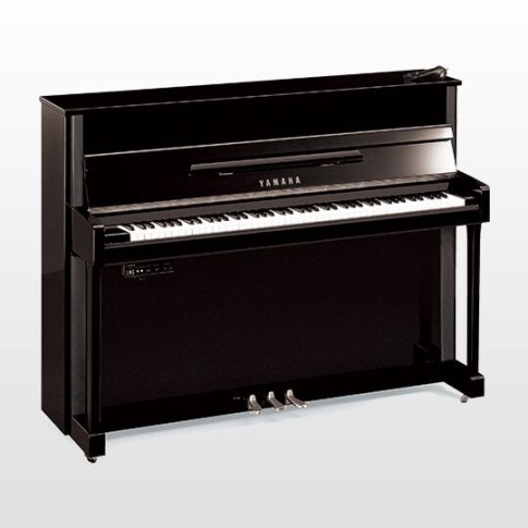 Yamaha Upright Piano Silent Series JX113TSC2PE, - Polished Ebony