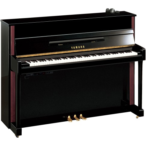 Yamaha  JX-113T SC3PE Upright Piano Silent Series - Polished Ebony