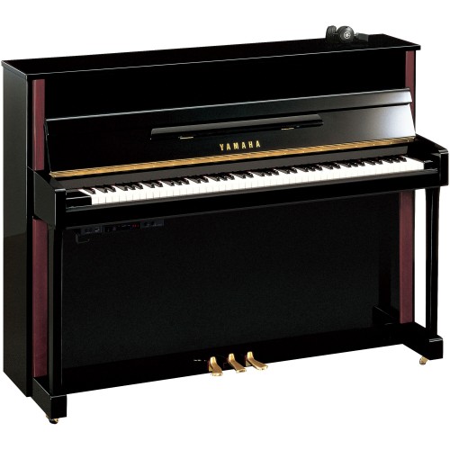 Yamaha  JX-113T SC3PE Upright Piano Silent Series - Polished Ebony