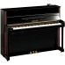 Yamaha  JX-113T SC3PE Upright Piano Silent Series - Polished Ebony
