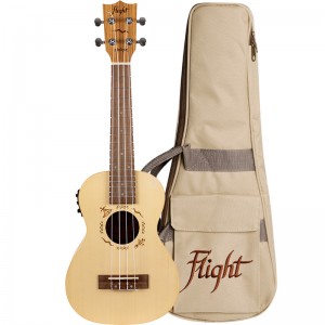 Flight DUC525 EQ SP/ZEB Electro-Acoustic Concert Ukulele