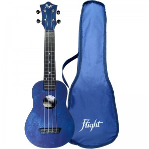 Flight TUS35 Dark Blue Travel Soprano Ukulele