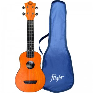 Flight TUS35 Orange Travel Soprano Ukulele