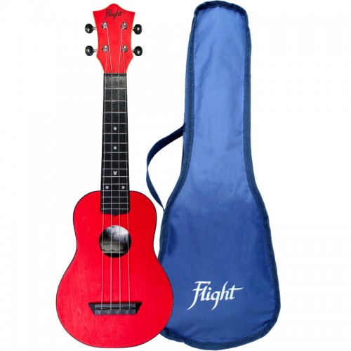 Flight TUS35 Red Travel Soprano Ukulele