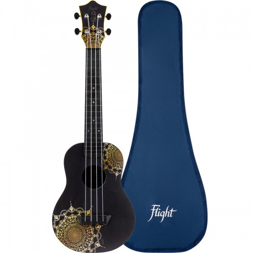 Flight TUC-40 GD MANDALA Concert Travel Ukulele